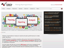 Tablet Screenshot of budgetingsolutions.co.uk